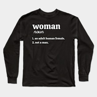 Woman Definition Long Sleeve T-Shirt